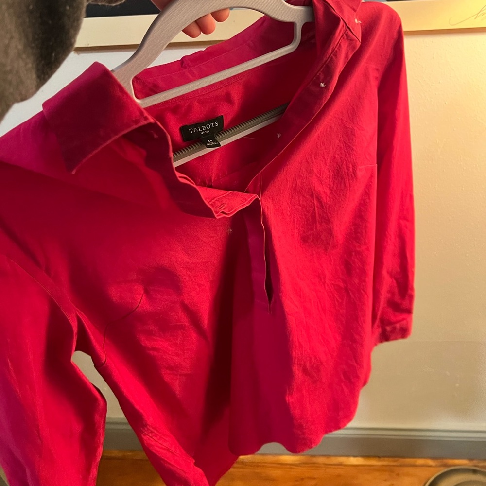 Talbots blouse - Picture 2 of 4